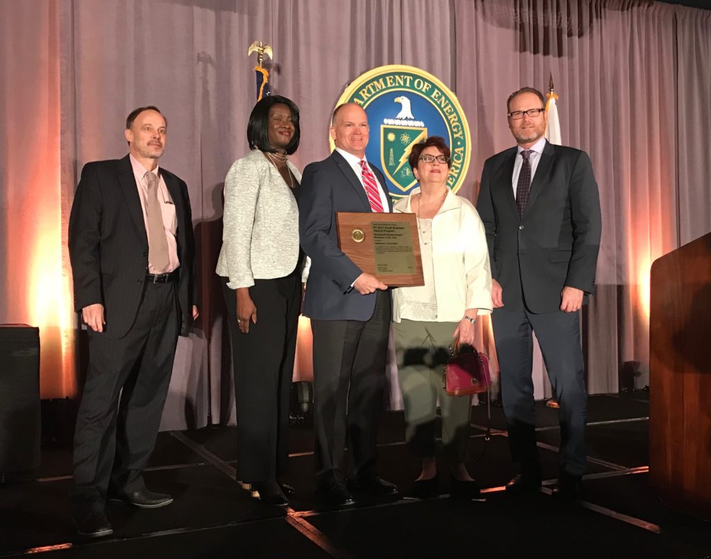 Redhorse receives small business award from Department of Energy